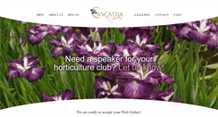 Desktop Screenshot of cascadiairisgardens.com